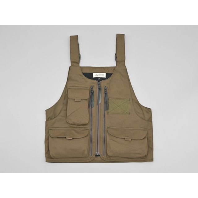 DAYTONA アウトドアベスト（カーキ） サイズ XL 36063 デイトナ アウトドア用ウェア キャンプ