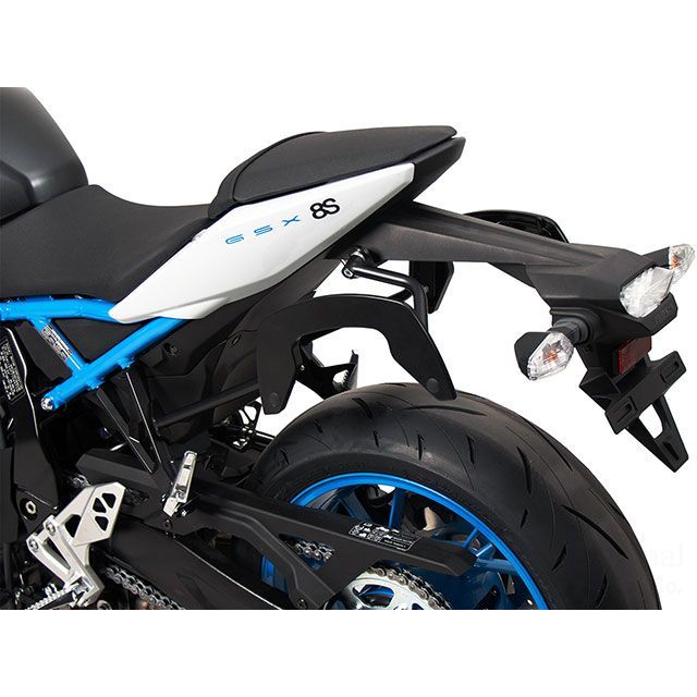 HEPCO＆BECKER サイドソフトケースホルダー「C-Bow」（ブラック） 630-3551-0001 ヘプコ＆ベッカー キャリア・サポート バイク GSX-8R GSX-8Sのサムネイル