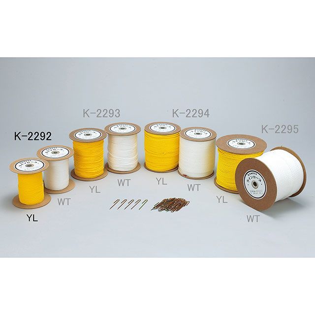 KANEYA ラインロープ3x200（黄） K-2292 メーカー在庫あり カネヤ スポーツ キャンプ