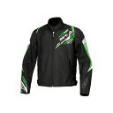 elf riding wear 2023-2024秋冬モデル EJ-A117 アデッソジャケット(グリーン) サイズ M EJ-A117 エルフ ライディングウェア ジャケット バイク