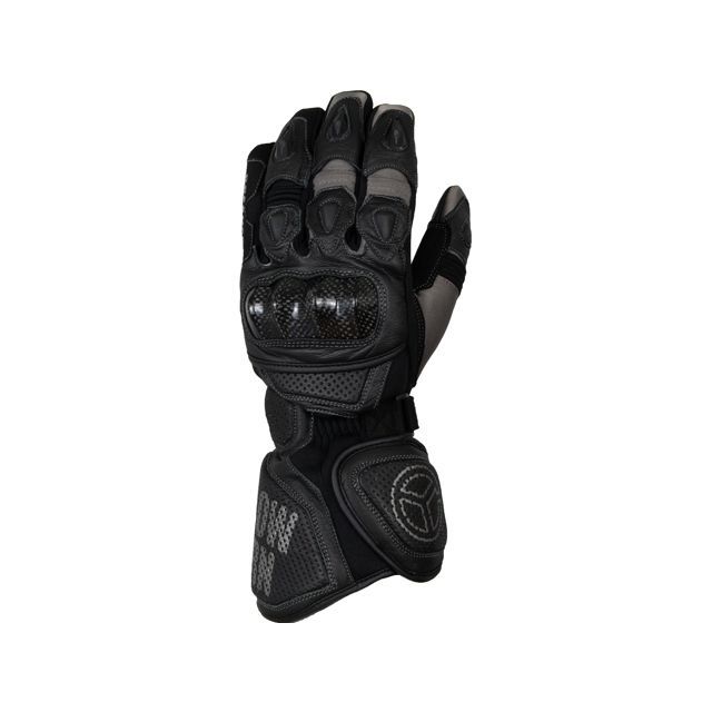 YeLLOW CORN 2023-2024秋冬モデル YG-348W ウィンターグローブ（ブラック/ガンメタル） サイズ 3L YG-348W イエローコーン ウインターグローブ バイク(2)