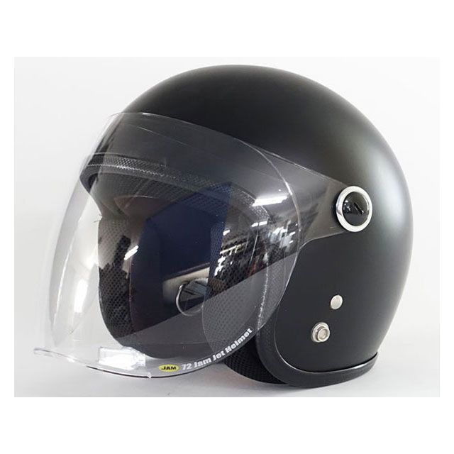 【正規品】72JAM キッズヘルメット（マットブラック） JPK-02 72ジャムジェット レディース・キッズヘルメット バイク