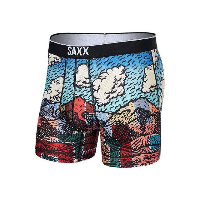 楽天パークアップ 楽天市場店サックス VOLT BREATHABLE MESH BOXER BRIEF CNM サイズ：S SXBB29 SAXX カジュアルウェア バイク