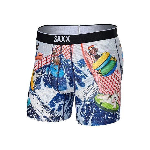 SAXX VOLT BREATHABLE MESH BOXER BRIEF SGM サイズ M SXBB29 サックス カジュアルウェア バイク