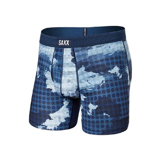 サックス DROPTEMP COOLING MESH BOXER BRIEF FLY CDN サイズ：M SXBB09F SAXX カジュアルウェア バイク