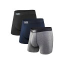 正規品／サックス VIBE SUPER SOFT BOXER BRIEF 3PACKS CLV サイズ：XXL SXPP3V SAXX カジュアルウェア バイク