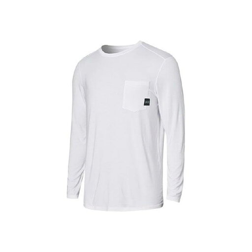 SAXX SLEEPWALKER POCKET TEE LS CREW WHI サイズ L SXLT34P サックス カジュアルウェア バイク SAXX SLEEPWALKER POCKET TEE LS CREW WHI サイズ L SXLT34P サックス カジュアルウェア バイク