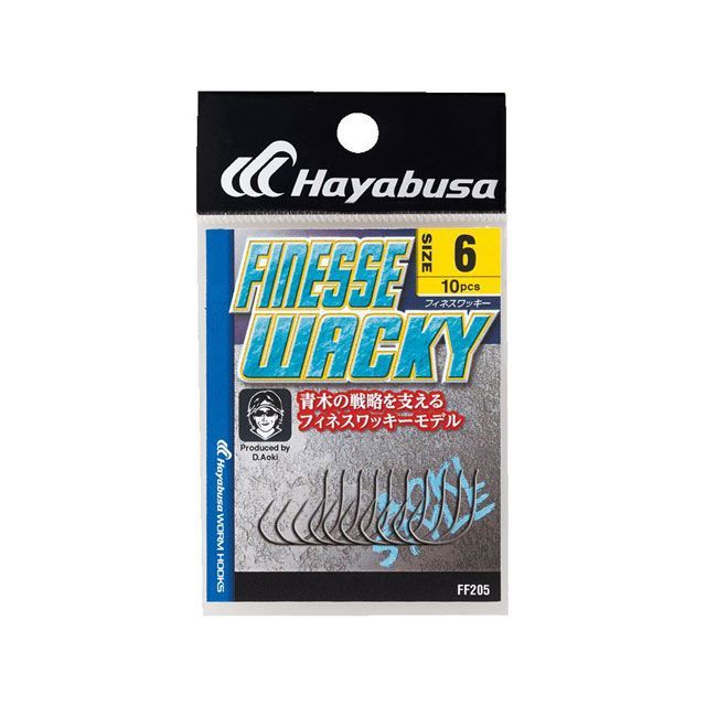 【正規品】Hayabusa フィネスワッキー FF205 2号 FF205-2 HAYABUSA フィッシング キャンプ