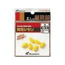 Hayabusa 名人の道具箱 発泡シモリ 流線 黄 P416 サイズ5 P416-5 HAYABUSA フィッシング キャンプ