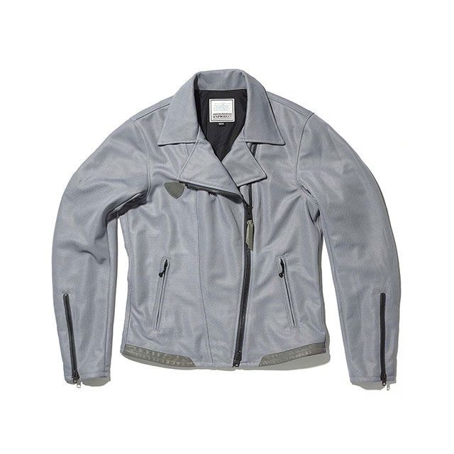 KADOYA K’S LEATHER＆K’S PRODUCT MARKSMAN（グレー） サイズ WS ・6254-0 カドヤ ジャケット バイク