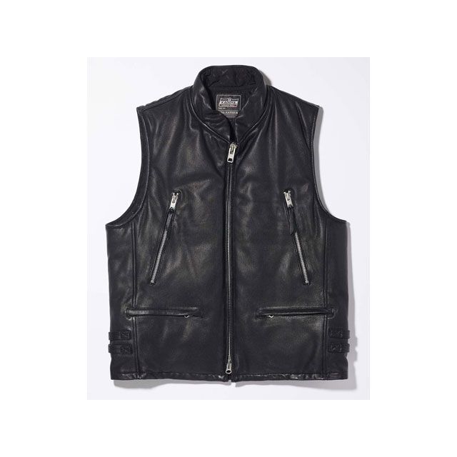 カドヤ ALTER KEIS RIDERS DOWN VEST ブラック サイズ：3L 0523-1 KADOYA ジャケット バイク