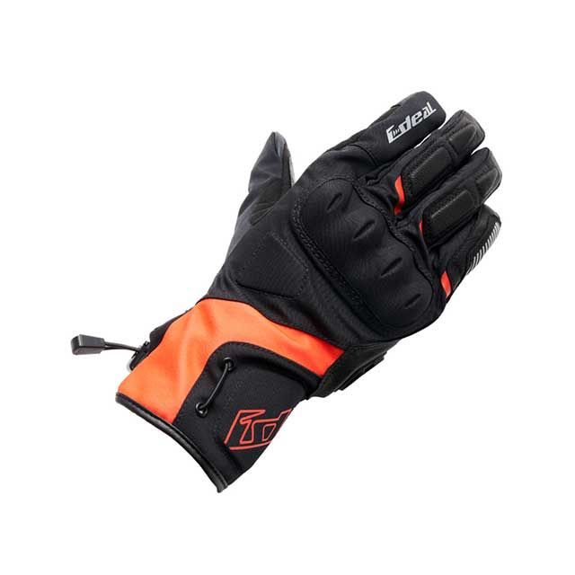 IDEAL 2023-2024秋冬モデル ウインターグローブ ID-118 カーム（レッド） サイズ L ID118RD/L メーカー在庫あり アイディール ウインターグローブ バイク(2)