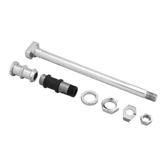 Neofactory ルーズローラーベアリング用リアアクスルキット 36-57y（クローム） ・029974 メーカー在庫..