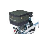kawasumi KW-556KH 2段式後カゴカバー デニム(カーキ) KW-556KH メーカー在庫あり 川住(自転車) アクセサリー 自転車