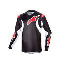 Alpinestars ユース レーサールーセントジャージ(ブラック/ホワイト) サイズ L C1435 アルパインスターズ モトクロス用品 バイク
