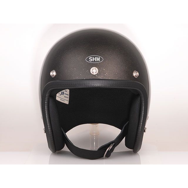 SHM SHM Lot-504（ブラック） サイズ：S（55～56cm） HSHM504-2-1 SHM ジェットヘルメット バイク