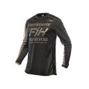 【特価品】FASTHOUSE グラインドハウスジャージ スラマー(ブラック/グレー) サイズ S D1178 ファストハウス モトクロス用品 バイク(2)
