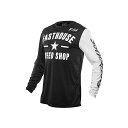 【特価品】FASTHOUSE ユース カーボン ジャージ(ブラック) サイズ YM D1410 メーカー在庫あり ファストハウス モトクロス用品 バイク