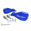 Barkbusters EGO ミニハンドガード Two Point Mount(Straight 22mm)ブルー EGO-204-00-BU バークバスターズ ハンドル周辺パーツ バイク 汎用