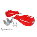 Barkbusters EGO ハンドガード Two Point Mount(Tapered)レッド EGO-205-00-RD バークバスターズ ハンドル周辺パーツ バイク 汎用