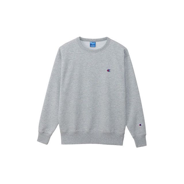 チャンピオン C3-YS050 CREW NECK SWEATS（オックスフォードグレー） サイズ：M C3-YS050 メーカー在庫あり champion アウトドア用ウェア キャンプ