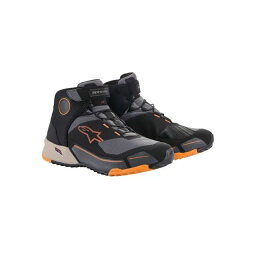 正規品／アルパインスターズ CR-X DRYSTAR RIDING SHOES（1284 BLACK LIGHT BROWN ORANGE） サイズ：10.5（28.0cm） 2611820 Alpinestars ライディングシューズ バイク