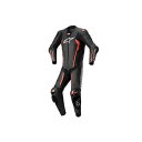 Alpinestars MISSILE v2 LEATHER SUIT(1030 BLACK RED FLUO) サイズ 56 3150122 アルパインスターズ レーシングスーツ バイク