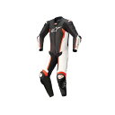 正規品／アルパインスターズ MISSILE v2 LEATHER SUIT（1231 BLACK WHITE RED FLUO） サイズ：50 3150122 Alpinestars レーシングスーツ バイク