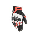 正規品／アルパインスターズ SMX-R GLOVE ASIA（1304 BLACK WHITE BRIGHT RED） サイズ：2XL 3567222 Alpinestars ライディンググローブ バイク