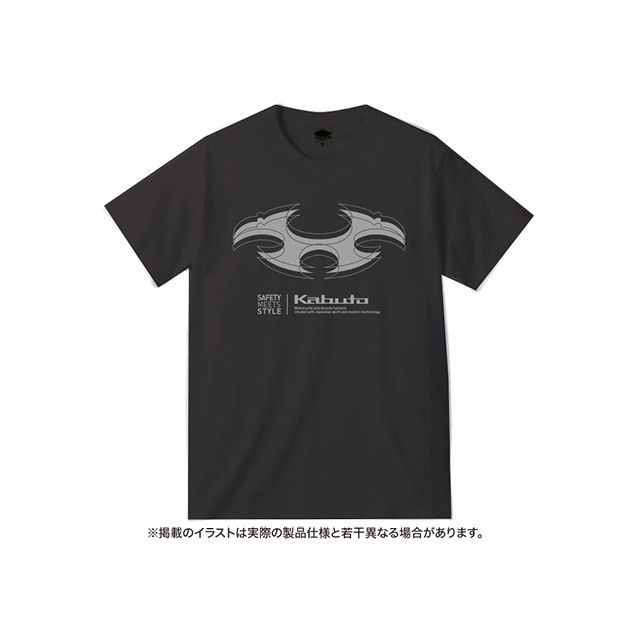 オージーケーカブト（自転車） カブトTシャツ-6（ダークグレー） サイズ：L OGK KABUTO ウェア 自転車