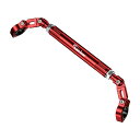 Kaedear ダブルウィッシュセンターバー(レッド) KDR-HB2L-R カエディア ハンドル関連パーツ バイク 汎用