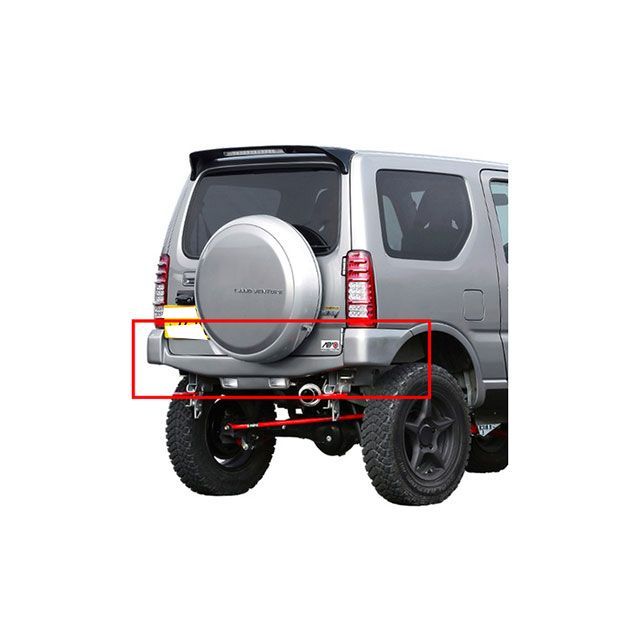 APIO リアFRPバンパー(FRP黒ゲルコート仕上げ) ・303247 APIO 外装