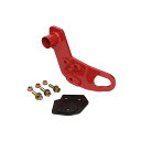 APIO しし狩りバンパー装着車用フロント左牽引フック/9mm厚(レッド) ・307042L APIO 緊急・応急用品 車 自動車