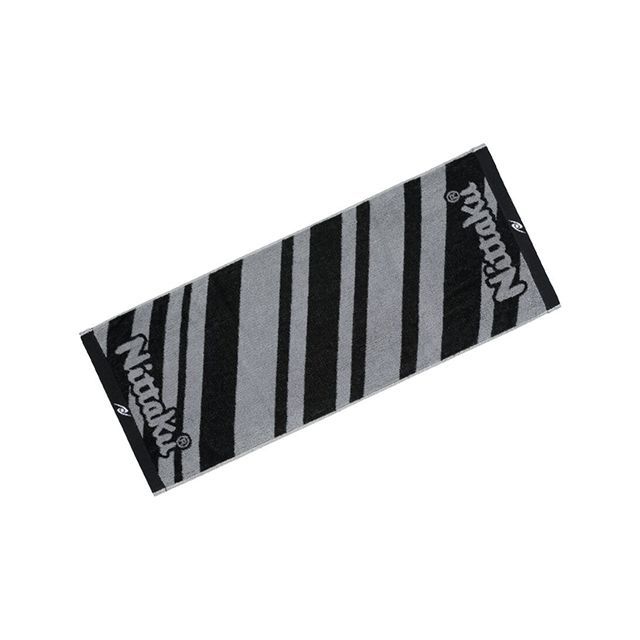 Nittaku ツートンミッドタオル（ブラック） NL-9276 メーカー在庫あり 日本卓球 スポーツ キャンプ(4)