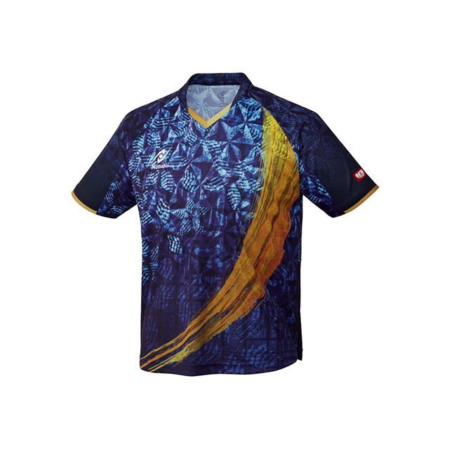 日本卓球 スカイユニティー シャツ（ブルー） サイズ：2XO NW-2216 Nittaku アウトドア用ウェア キャンプ