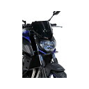 ERMAX MT-07 2018-2020 スポーツ スクリーン 26cm カラー クリア ・0302Y84-01 アルマックス スクリーン関連パーツ バイク MT-07(FZ-07)(2)