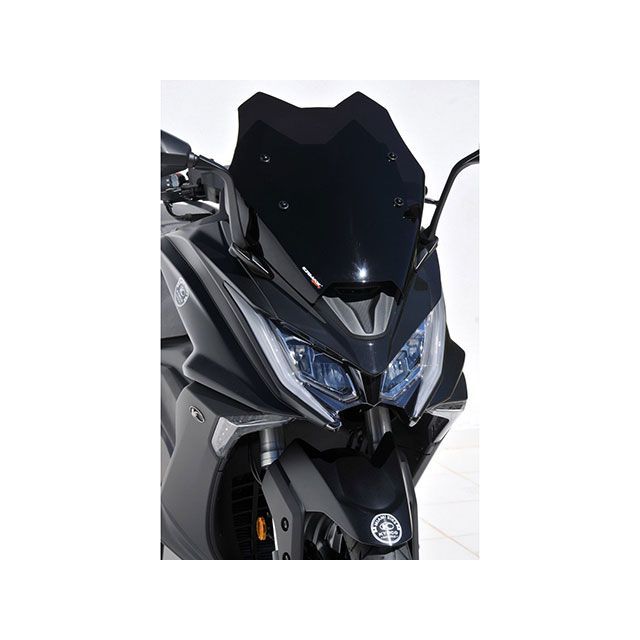 ERMAX Kymco AK550 2017-2020 スポーツスクリーン 49cm カラー ライトブラック ・0341017-03 アルマックス スクリーン関連パーツ バイク AK550