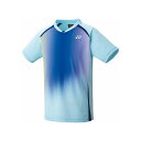 YONEX 10599 ユニゲームシャツ/フィットスタイル(アクアブルー) サイズ O 10599 メーカー在庫あり ヨネックス アウトドア用ウェア キャンプ(4)