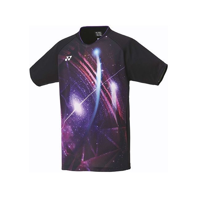 YONEX 10611 メンズゲームシャツ/フィットスタイル（ブラック） サイズ XO 10611 メーカー在庫あり ヨネックス アウトドア用ウェア キャンプ