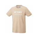 YONEX 16716 ユニドライTシャツ/フィットスタイル(サンドベージュ) サイズ XO 16716 メーカー在庫あり ヨネックス アウトドア用ウェア キャンプ(4)