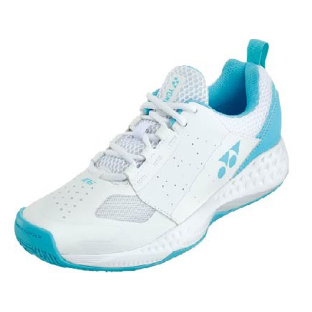 YONEX SHT106 パワークッション106（ホワイト/サックス） サイズ 26cm SHT106 メーカー在庫あり ヨネックス シューズ類 キャンプ