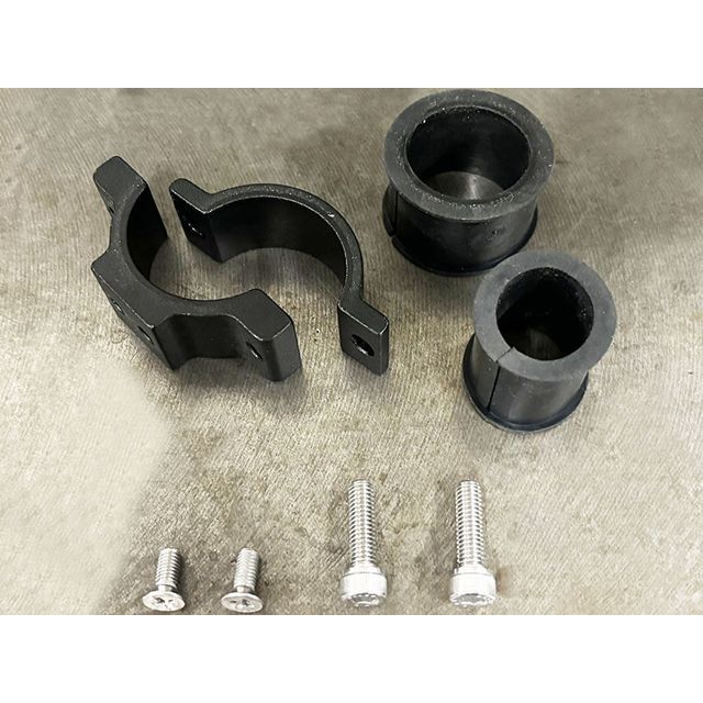 KIJIMA フォグランプ LED クランプ 1個（ブラック） 205-328 キジマ ヘッドライト・バルブ バイク 25-39mm