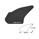 print PI1017-HDR309 ニーグリップパッド HDR(ブラック) PI1017-HDR309 プリント タンク関連パーツ バイク 汎用