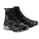 Alpinestars シーアールエイトゴアテックスシューズ(ブラック/ミッドグレー/ブライトレッド) サイズ 10 2338224 アルパインスターズ ライディングシューズ バイク