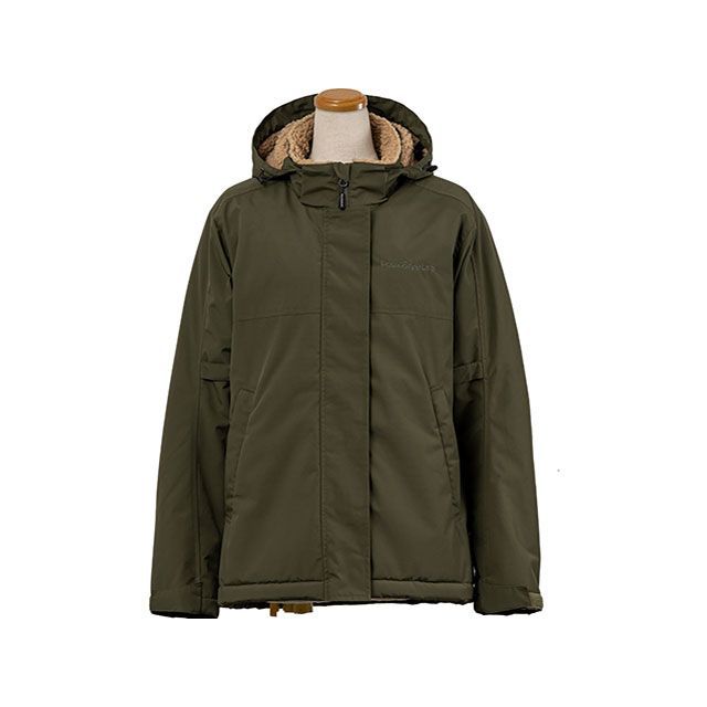 RossoStyleLab 2024-2025秋冬モデル ROJ1003 ボアウィンタージャケット（カーキ） サイズ M ROJ1003 ロッソスタイルラボ レディースアパレル バイク(2)