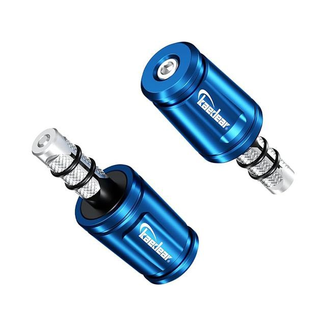 Kaedear 可変バーエンド 汎用（ブルー） KDR-BE1-U-BL カエディア ハンドル関連パーツ 汎用