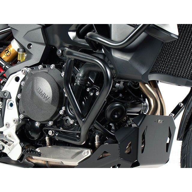 【正規品】HEPCO＆BECKER エンジンガード（ブラック） 501-6537-0001 ヘプコ＆ベッカー エンジンガード バイク F800GS