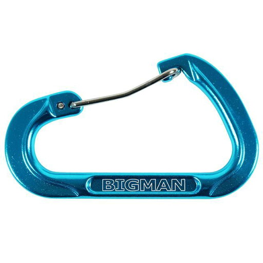 BIGMAN CARABINER AFC5-7BL(ブルー) AFC5-7BL BIGMAN 野外アイテム キャンプ BIGMAN CARABINER AFC5-7BL(ブルー) AFC5-7BL BIGMAN 野外アイテム キャンプ