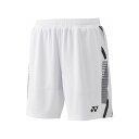 YONEX メンズニットハーフパンツ(ホワイト) サイズ O 15175 メーカー在庫あり ヨネックス アウトドア用ウェア キャンプ(4)