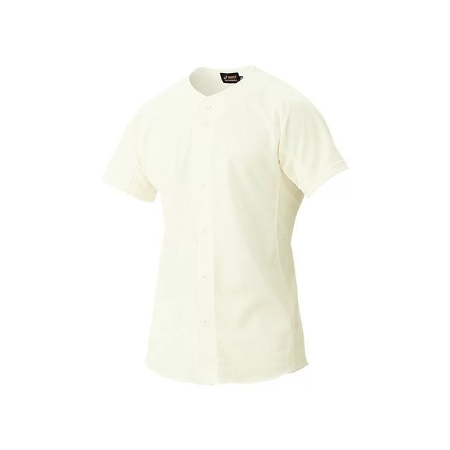 ASICS BAS001 スクールゲームシャツ（アイボリー） サイズ 2XO BAS001 メーカー在庫あり アシックス アウトドア用ウェア キャンプ